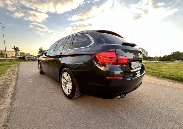 BMW Seria 5 cena 72000 przebieg: 227707, rok produkcji 2015 z Warszawa małe 379
